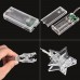 SanGlory 30 LED Photo Stars Clips String Lights, 3m LED Lights with 30 LED Star Clips Warm White Battery Powered Fairy Lights LED for Hanging Photos Pictures Christmas Cards Artwork and Memos 
