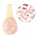 SanGlory 30 Stück Rose Gold Konfetti Ballons, Latex Luftballons Ø 30cm mit Rosa Folie Konfetti für Geburtstagsfeier Hochzeit Party und Festival Dekoration (30 Stück - Rosa)
