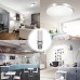 SanGlory E27 LED Mais Glühbirnen 12W, entspricht 100W Glühlampe Nicht dimmbar 6000K Kaltweiß E27 Maiskolben, 1350Lm Energiesparlampe Kleine Edison-Schraube Kerze Leuchtmittel (4er-Pack)