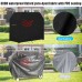 SanGlory Grill Abdeckhaube Wasserdicht Reißfest 600D Oxford Gewebe, Grillabdeckung BBQ Schutzhülle Haube Grill Abdeckplane für Brinkmann, Char Broil, Holland und Jenn Air (105x49x102cm)