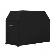 SanGlory Grill Abdeckhaube Wasserdicht Reißfest 600D Oxford Gewebe, Grillabdeckung BBQ Schutzhülle Haube Grill Abdeckplane für Brinkmann, Char Broil, Holland und Jenn Air (147x61x122cm)