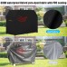 SanGlory Grill Abdeckhaube Wasserdicht Reißfest 600D Oxford Gewebe, Grillabdeckung BBQ Schutzhülle Haube Grill Abdeckplane für Brinkmann, Char Broil, Holland und Jenn Air (147x61x122cm)