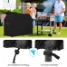 SanGlory Grill Abdeckhaube Wasserdicht Reißfest 600D Oxford Gewebe, Grillabdeckung BBQ Schutzhülle Haube Grill Abdeckplane für Brinkmann, Char Broil, Holland und Jenn Air (147x61x122cm)